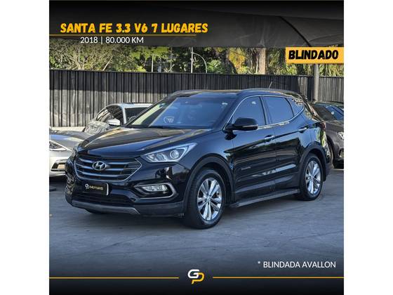 HYUNDAI SANTA FÉ 3.3 MPFI 4X4 7 LUGARES V6 270CV GASOLINA 4P AUTOMÁTICO